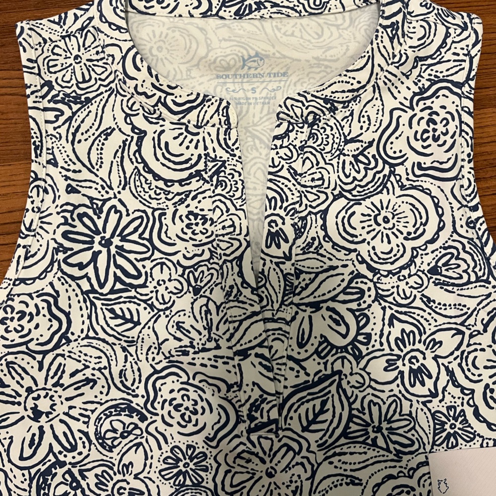 Southern Tide Annalee Forever Floral Performance Dress NWT - Picture 10 of 13